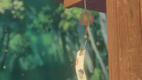The Sound of the Wind. #ghiblistudios #suzumenotojimari #makotoshinkai #furin #windchimes #animetiktok #animeedit #GenshinImpact #anime #animation #illustration #fypシ #art 