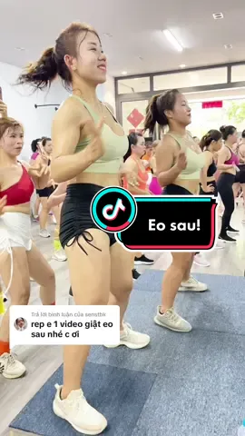 Trả lời @senstbk  Eo sau - cho chị em muốn giảm mỡ lưng, bắp tay và eo sau ! 💪💪💪#ngobienaerobic #giammobaptay @Bao Ngoc Aerobic 