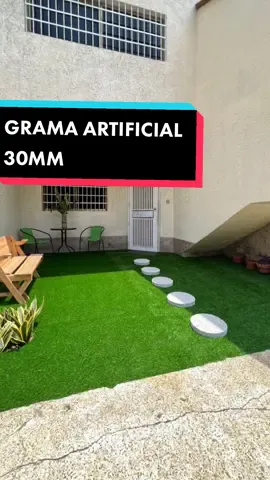 Grama artificial ideal para exteriores.  Contamos con servicio de instalación #gramaartificial #grama #fyp #foryoupage #parati #viral 