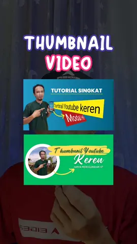 Membalas @dedi_sambo Cara mudah membuat thumbnail video youtube atau tiktok #thumbnailyoutube #thumbnailtiktok #canva 