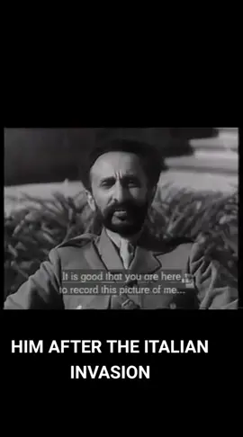 His imperial Majesty speech in his palace garden after the Italian invasion being stoped by his diplomatic brilliance. #JANHOY#HAILESELASSIE#🇪🇹