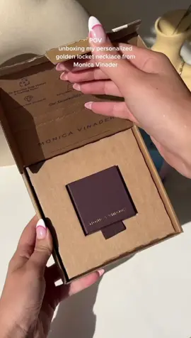 Gorg, stunning, beautiful anddd sustainable 🤍  @Monica Vinader  #MVConscious #MVInsiders #MonicaVinader #goldlocket #goldnecklace #sustainablepackaging use code US20RAFINSIDER-D004 for 20% off hunnies 