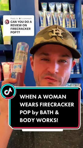 Replying to @🕷️ @Bath & Body Works WHEN A WOMAN WEARS FIRECRACKER POP by BATH & BODY WORKS! #fragrance #perfume #bathandbodyworks #woman #ladies #girls #foryou 