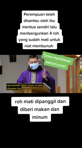 perempuan telah disantau oleh ibu mentua sendiri lalu menbangunkan 4 roh yang telah mati untuk niat membunuh menantu sendiri. 