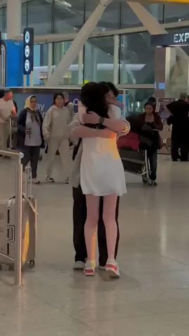 After 9 months having to be apart, we are finally reunited 🤍  #longdistance #couple #ldrcouple #korea #couples #ourstory 