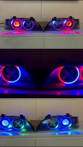 #headlights #headlight #headlightrestoration #headlightscustom #e39 #e39fanatics #e39club #e39love #e39style #bmwe39 #bmw5series #bmw5 #black #x #cotton #angeleyes #rgbw #collor #collorfull #bmwv8 #bmwsilver