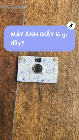 Máy ảnh giấy là gì đấy? 👀📸 #papershootvn #papershootcamera #takenbypapershoot #environment #diyproject #stonepaper  #ecocamera #Sustainability  #creativity #foryou #digitalcamera #LearnOnTikTok 