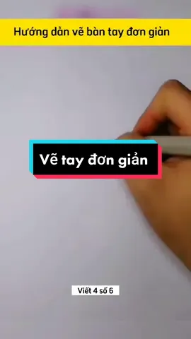 vẽ tay đơn giản #dopamine #vẽ #vẽtranh #vetranh #huongdanve #artist #xuhuong #fyp #foryou 