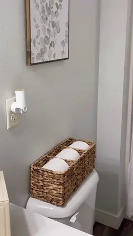 Good toilet paper storage#storagebox #organizer #toiletpaperstorage #fyp #lifetipsshare 