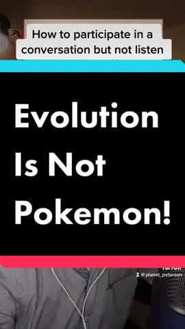 Reupload cuz tiktok demoted it the first time #science #debate #evolution 