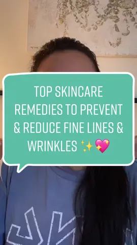 My top skincare remedies to reduce or prevent the appearance of fine lines and wrinkles ✨💖 which ones do you do?  #redlightthereapy #antiaging #glowingskin #skincare #healthyskin #fyp #finelinesandwrinkles 