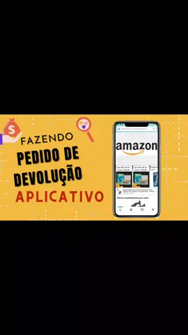 Devolvendo compra na #amazon utilando o app #devolucao  #comprasonline 