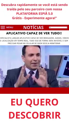 Você desconfia que está sendo traída pelo seu parceiro? Descubra agora com nosso #aplicativoespião #grátiseuquero #viral #NotíciasDaTV #casal #viraltiktok link no perfil do Instagram 