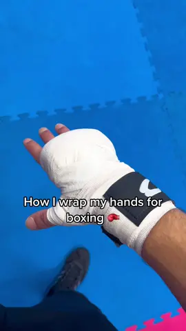 Handwrap tutorial for fighters 🥊 #boxinghandwraps #boxingtraining #tutorial #boxing #🥊 