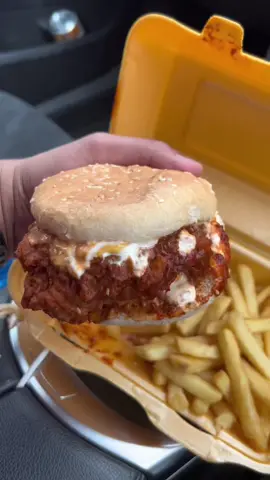COME WITH TO GET A POST WORKOUT SPICY CHICKEN BURGER! Burger and Flame 📍 #birmingham #foodtiktok #fyp #fyp #foryou #viral #trending #halalmunchies #best #foodreview #explore #reels #brum #halal #burgers #foodinbirmingham #birminghamfood #chickenburger #spicy #chickensandwich 