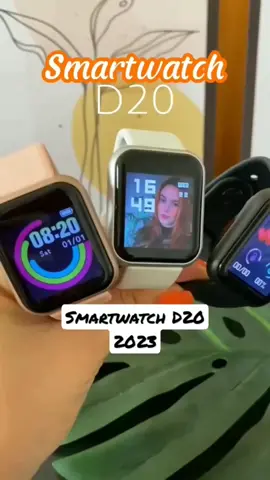 O smartwatch D20 tem diversas funções para te ajudar no dia a dia. Disponível em nossa loja. #smartwatch #saude 