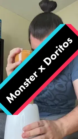 Replying to @Kingjack20010 My pallet = Ruined. #monsterenergy #monster #energy #energydrink #doritos #challenge #combination #mixed #gross #funny #reaction #craignotcreg #fypシ 