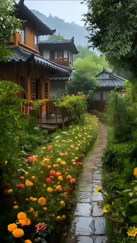 ✨☔️✨ #foryou #beautiful #scenery #magical #rainydays #nature #fyp 