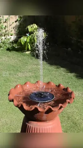 Transform your outdoor space with solar birds bath fountain #solarbirdbath #birdsbath #diyfountain #diyproject #diywaterfountain #waterfountain #fountainwaterfall #solarfountainpump #solarbirdbath #solar #solargarden #gardendecorideas 