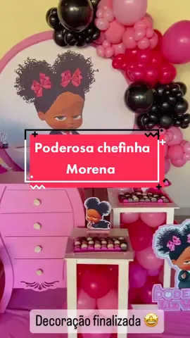 Uma mini Table  Da poderosa chefinha  Morena ❤️ #poderosachefinhanegra  #festainfantil #decoracion  #decoradoradefiestas 