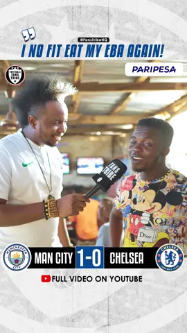 Watch Ebenezer's  FULL INTERVIEW ON YOUTUBE - LINK IN BIO 📺 🗣 🔥  #naijafootball #tiktoknigeria #naijatiktok #PremierLeague #levelupafrica #africanfootball MANCHESTER CITY 1-0 CHELSEA  highlights