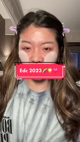 Feelin’ like a QUEENCARD at edc👸🏻📸 #edc2023  #festivalmakeup #queencard #gidle #glittermakeup #makeup 