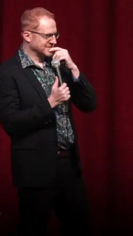 The baby was having a wonderful time. The mother? Maybe not. #comedy #standup