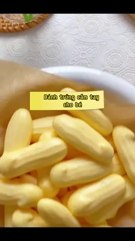 Bánh trứng cầm tay cho bé#banhandamchobe #monngonchobe #xuhuong 