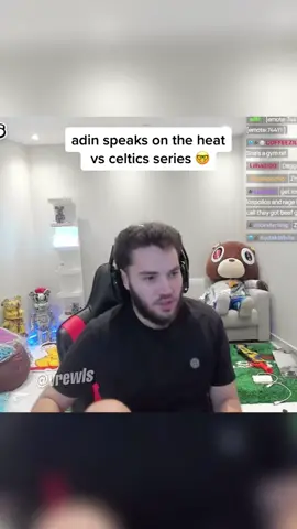bro gotta bring up bron for everything #adinross #adinrossclips #miamiheat #lakers #celtics #NBA #fyp #viral @adin 