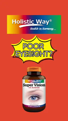 See the world through a clearer lens with Holistic Way Super Vision! 👀🌟 Don't let poor eye health dim your view - try Holistic Way Super Vision now! 😎👍🏼 #HolisticWay #SuperVision #EyeHealth #HealthyLiving #singapore #fypsg #tiktoksg  #tiktokmademebuyit #tiktokmademedoit #tiktokshopsingapore #natural #health #wellness #wellbeing #sghealth #holisticwaysg #supplement 
