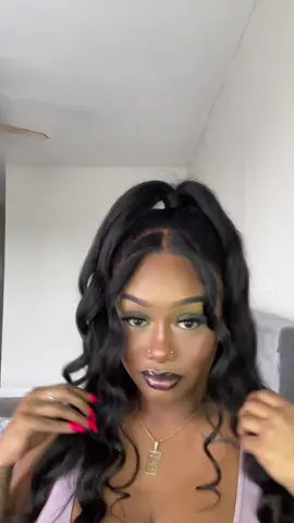 Kinky Straight Wig Install ft. @Fox Grand Luxe Glue 🔥#amazonwig #kinkystraightwig #wighairstyles 