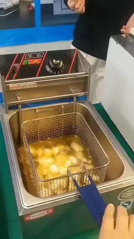 Electric Deep Fryer 220V Stainless Steel Frying Machine#Fried food#Kitchen tools