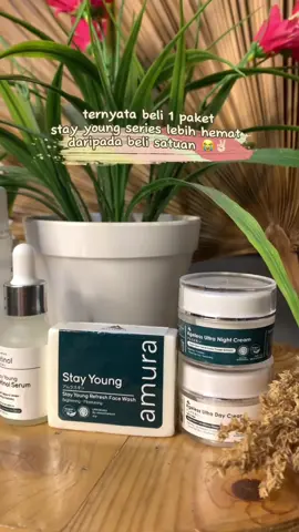 pakai rutin stay young series  untuk dapat hasil yang maksimal 😉👌🏻 #amurabeautycare #flekhitam #retinol #serum #glowingskin 