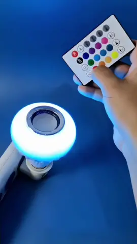 Room decoration atmosphere bluetooth music Rlight bulb led colorful speaker home E27 wireless remote control audio bulb light#musicrlight#tiktok#fyp#tiktokshop#viral#tiktokphilippines#room #led 