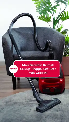 Bersihkan Rumah dengan mudah dan cepat dengan Sharp Vacuum Cleaner! Dengan kekuatan hisap yang kuat, bisa bikin rumah kamu jauh lebih bersih dan segar loh! Jadi bisa sat set deh sekarang bersihinnya, Yuk tunggu apalagi checkout produknya di kerajang kuning ya! #PintarPakaiSharp #homeliving #gayadirumah #ionplasmacluster #electroniccanggih #electronicanakmuda 