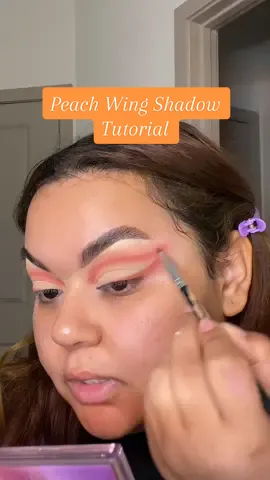 Replying to @Hybrid Divine  idk if I like the blue or peach more 😭  #plussizeinfluencer #dallasinfluencer #jazztheebeauty #makeupgirl #peachmakeup #eyeshadowlook #eyeshadowtutorial #euphoriavibes 