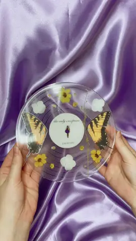 🌻The Only Exception Faux Resin Record  ‼️These do NOT play music, they sre for display on your record table or Wall Art!  This beautiful design was made by my client and boy did it turn out gorgeous 😍 #paramore #theonlyexception #fyp #shopsmall #SmallBusiness #satysfying #satisfyingvideo #record #vinyl #handmade #haileywilliams 