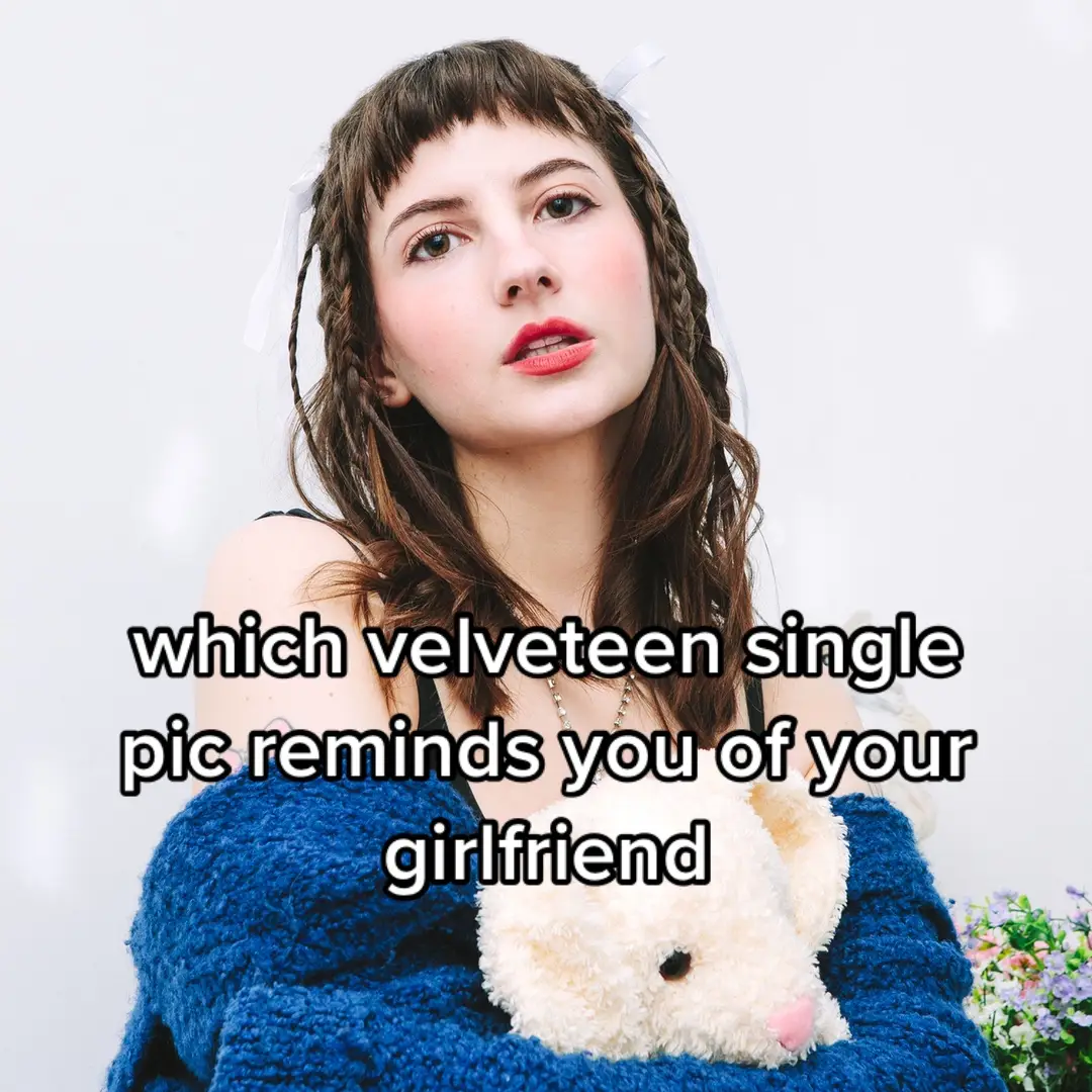 which velveteen single cover reminds you of your girlfriend? #newmusic #girlfriend #newrecord #musiciansoftiktok #whichone #chooseone 