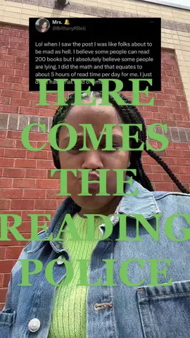 Yall please. THIS TAKE IS TIRED! 