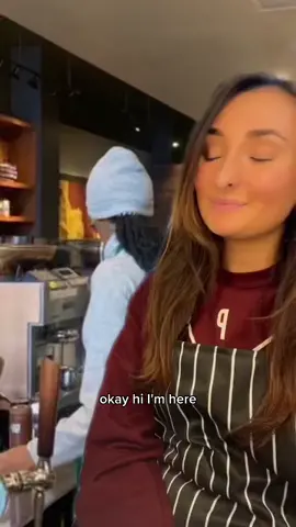 part 2 of ms. “do u remember me????” lol #fyp #barista #baristaproblems 