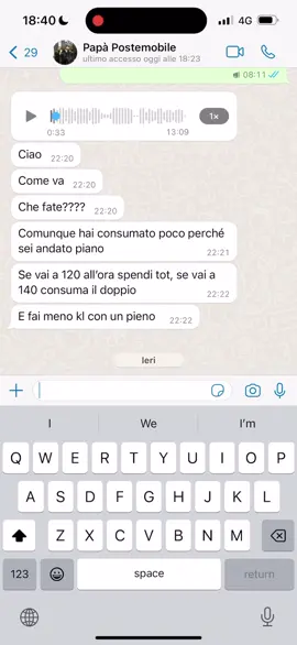Mi manchi un po’ ma pazienza