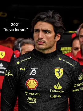 look where we are now 🐎❤️ #carlossainz #formula1 #cs55 