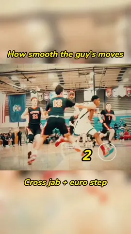 How smooth👏🎒😎#basketball #ballislife #NBA #crossover #jab #eurostep #footwork #smooth #hooper #viral #fyp #foryou 