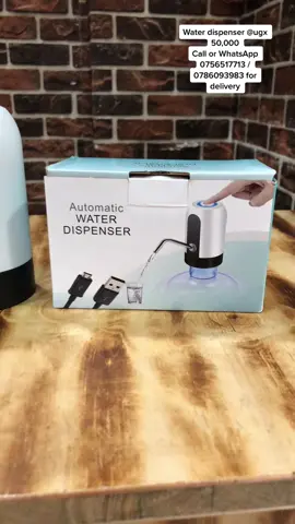 Water dispenser @ugx 50,000 Call or WhatsApp 0756517713 /0786093983 for delivery #fyp #foryou #foryoupage #tiktokuganda #thehouseofkitchenware 