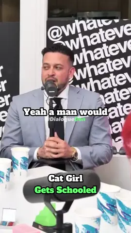 Cat Girl Getting Schooled #whatever #whateverpodcast #whateverpod #whateverpodcastcatgirl #schooled #whatmenwant