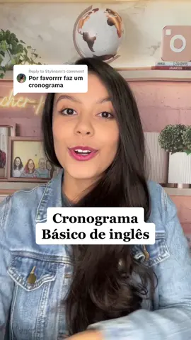 Replying to @Stylinson #ingles #inglesfacil #inglesonline #professoradeingles #fluencia #study #inglesbasico #cronogramadeingles 