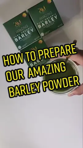 How to prepare our Amazing Pure Organic Barley Powder 🌱💚 #barleypowder #authorizeddistributor #iamworldwide #barley #fyp #foryou 