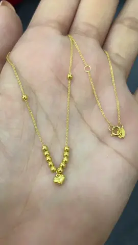 New Arrival Heart Cc Chain Necklace 16-18” Chain na sya . minimalist Foxtail Chain checkout na Full Stocks tayo add to cart sa yellow basket natin‼️😍 #sinaggoldjewelry #RealGold #pawnable #pawnablegold #Goldsupplier #viral  #fypシ #foryourpagetiktok #foryoupage #Legitgold #Legitseller 