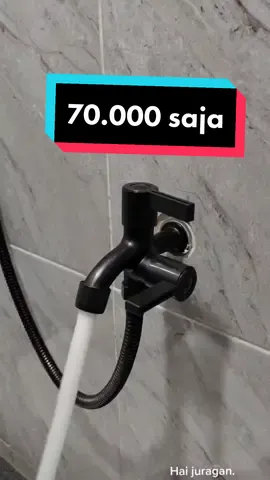 Hai juragan. Kran dan shower hitam hanya 70.000 saja. silahkan cek keranjang kuning. stok terbatas. #juragansanitary #kranhitam #krancabang #krancabanghitam #showerhitam #