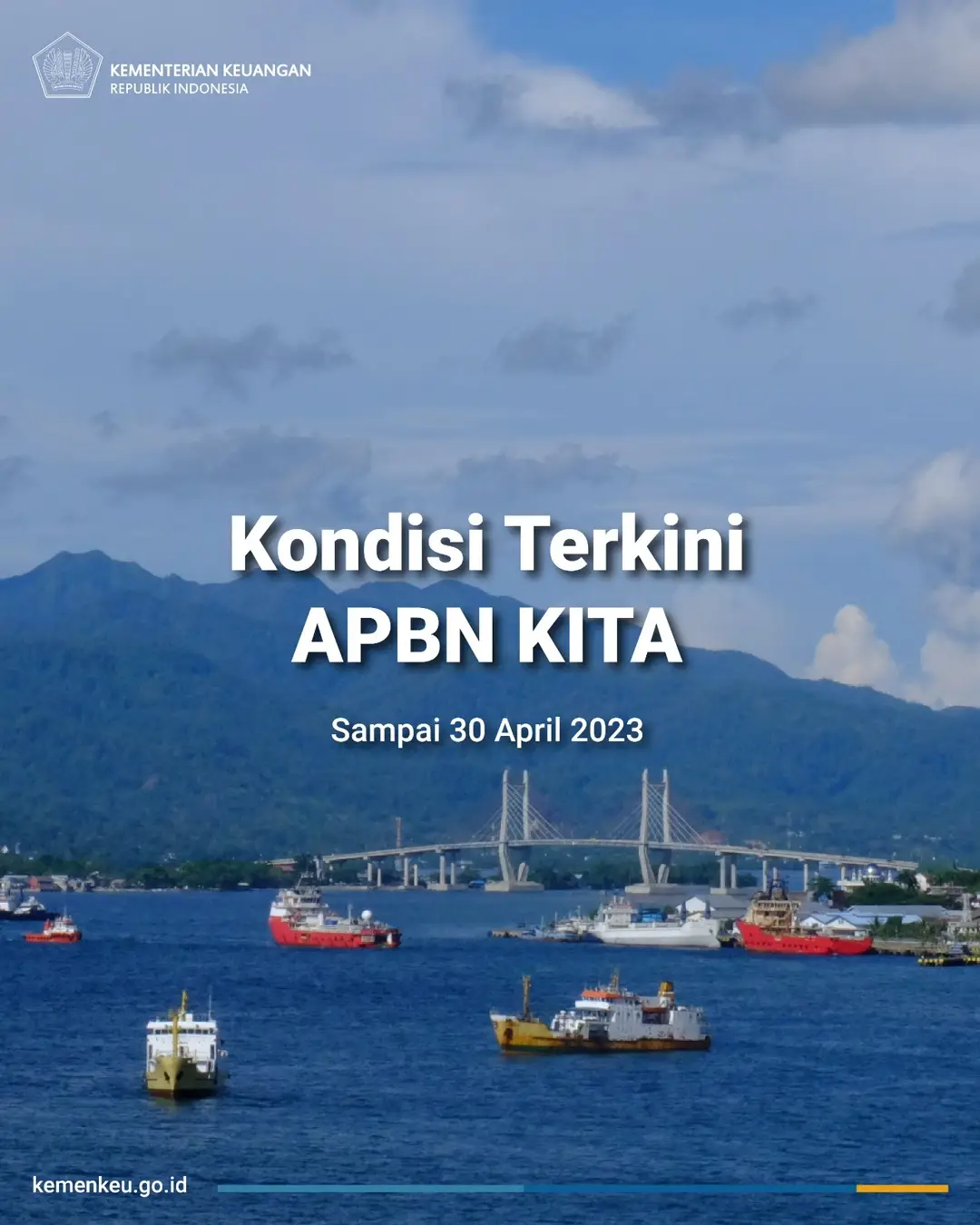 #APBN2023 tetap solid menjaga momentum pemulihan ekonomi. Sampai akhir April 2023, APBN masih berkinerja baik. Ingin tau detailnya? bisa cek di infografis berikut ya.  #APBNKita #Kemenkeu #Uangkita